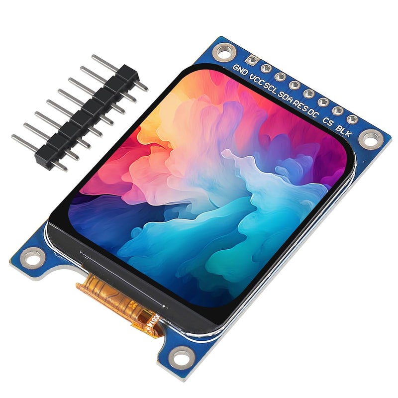 XIITIA 2pcs 1.69" HD IPS TFT LCD Display Module 240x280 RGB LCD Screen 3.3V ST7789 Drive SPI Interface 8pin Full Color for Arduino DIY - Image 5
